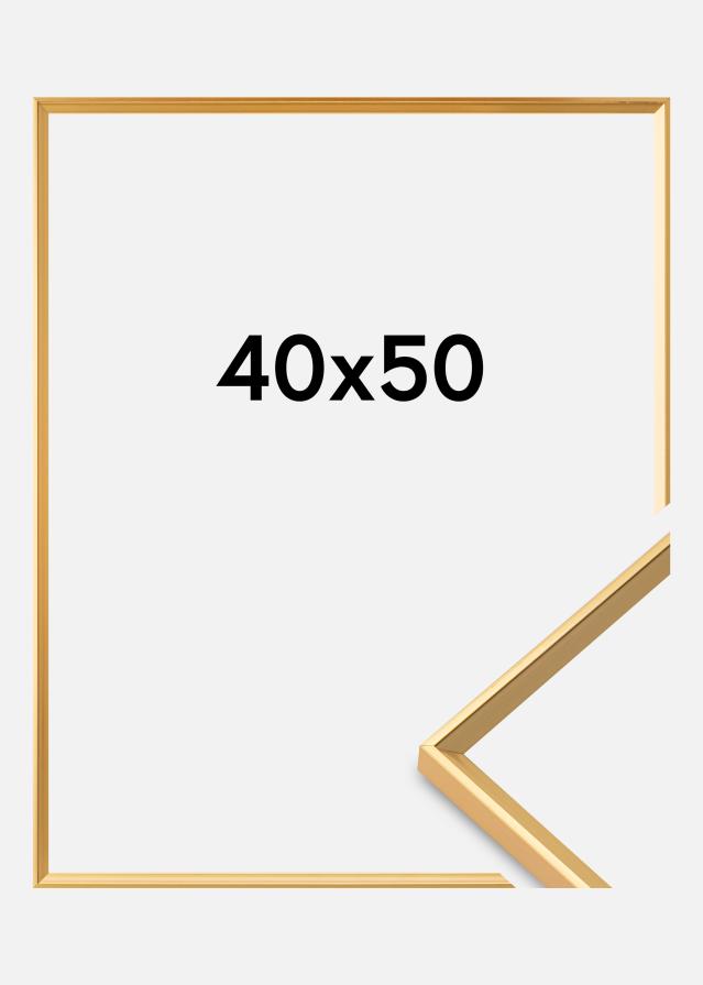 Cornice Desire Vetro acrilico Oro 40x50 cm