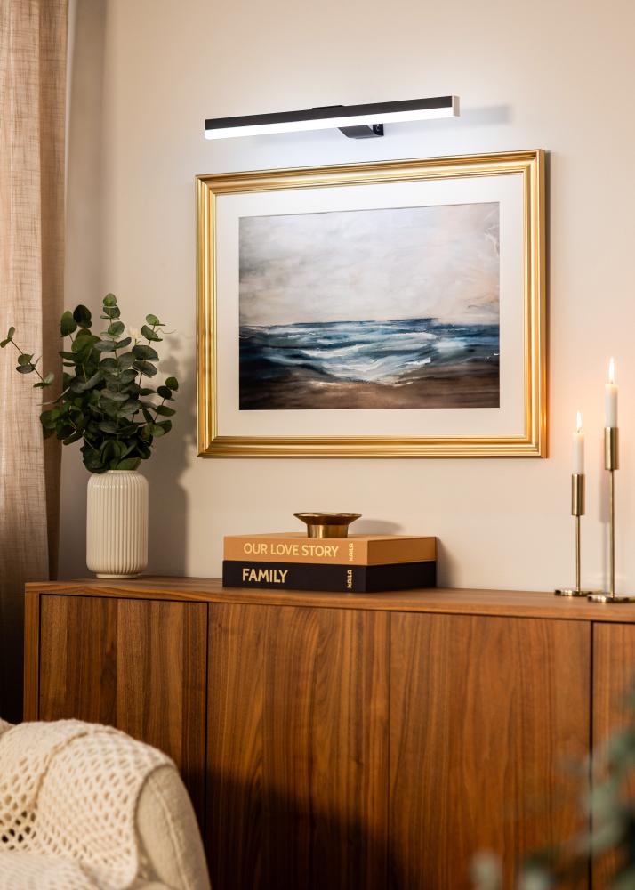 KAILA Radiate Illuminazione per quadri a batteria 55 cm - Nero