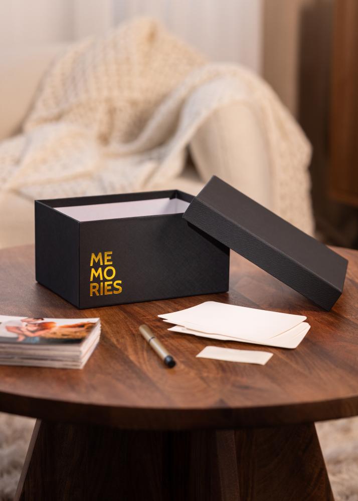 KAILA MEMORIES Scatola Fotografica (700 foto in 10x15 cm) - Nero