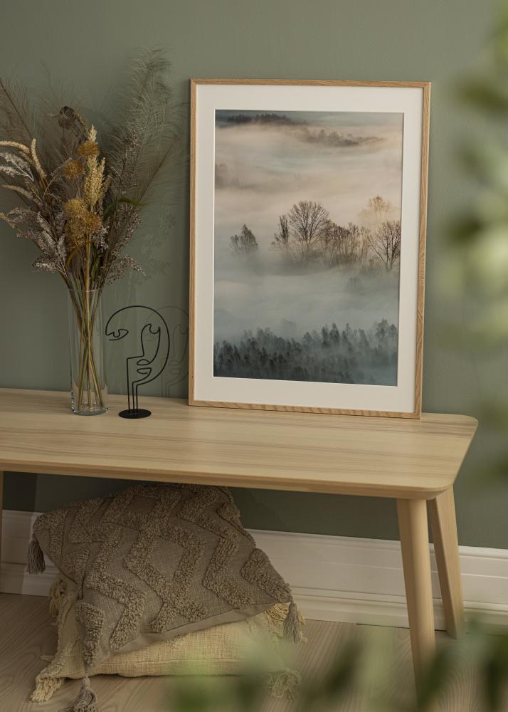 Cornice Oslo Vetro acrilico Rovere 30x40 cm