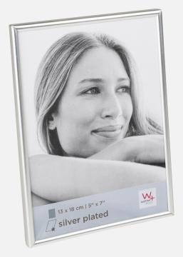 Cornice Chloe Opaco Argento 13x18 cm