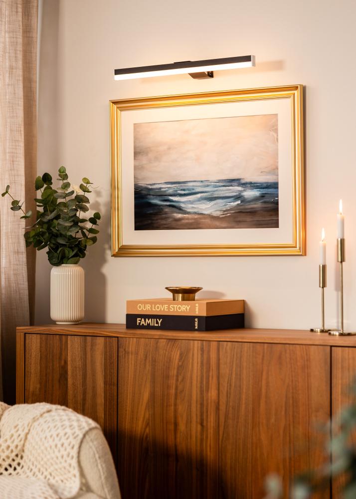 KAILA Radiate Illuminazione per quadri a batteria 55 cm - Nero