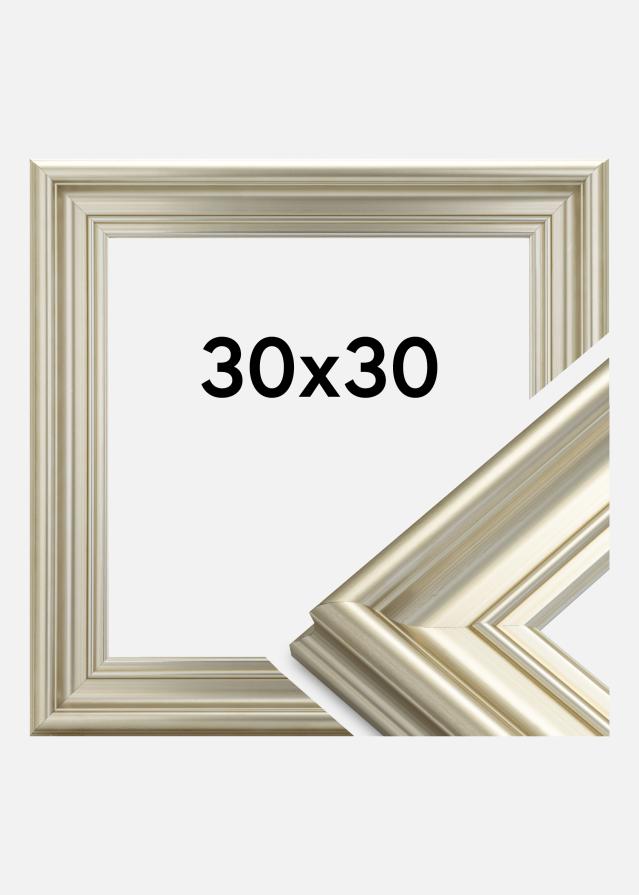 Cornice Mora Premium Argento 30x30 cm
