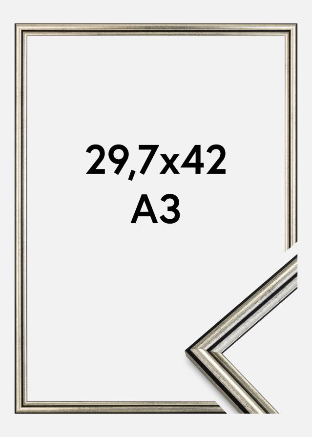 Cornice Horndal Vetro acrilico Argento 29,7x42 cm (A3)