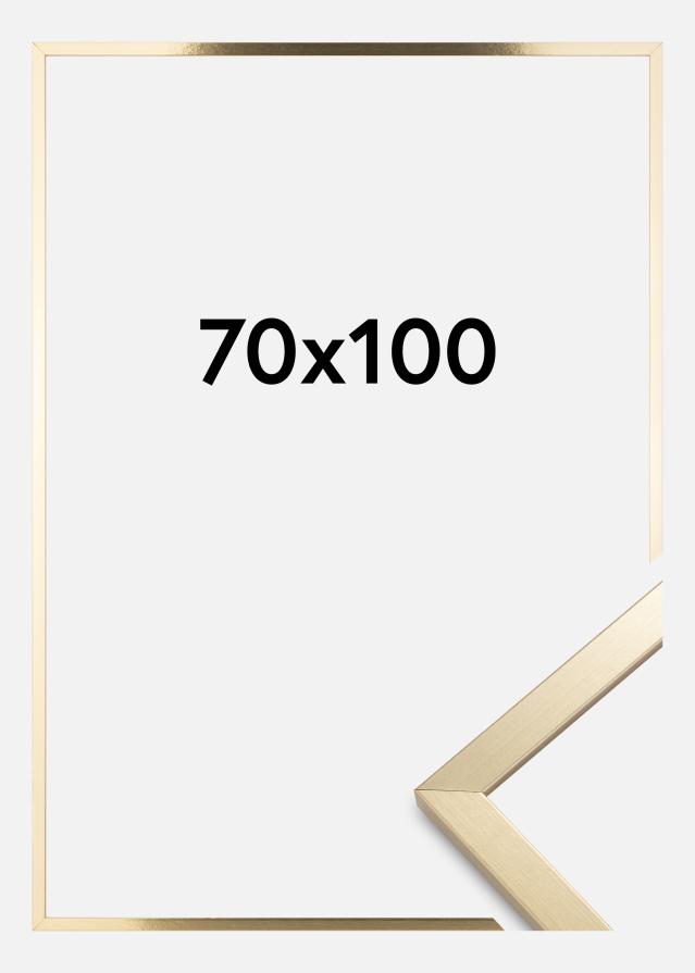 Cornice Trendy Vetro Acrilico Oro 70x100 cm