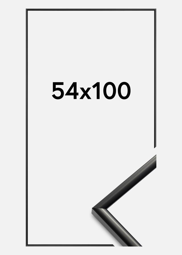 Cornice New Lifestyle Vetro acrilico Nero 54x100 cm