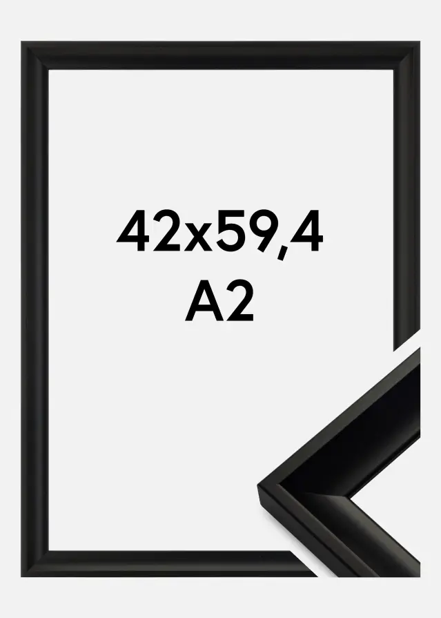 Cornice Öjaren Vetro acrilico Nero 42x59,4 cm (A2)