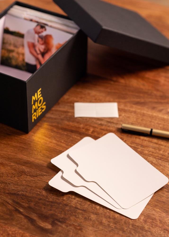 KAILA MEMORIES Scatola Fotografica (700 foto in 10x15 cm) - Nero