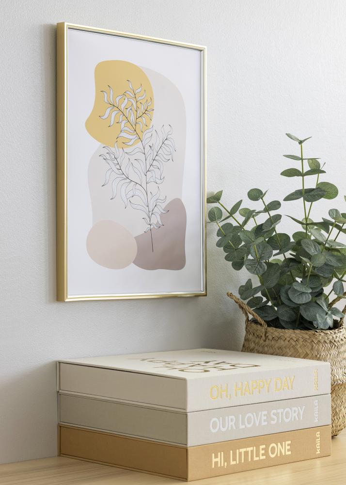 Cornice Hipster Vetro acrilico Guld-Silver 60x80 cm