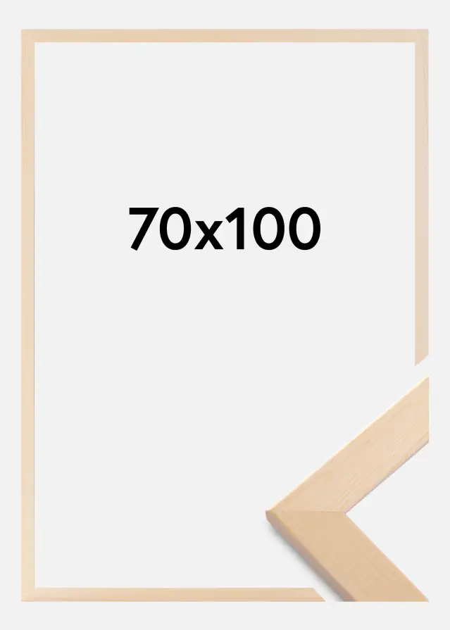 Cornice Trendline Vetro acrilico Nature 70x100 cm