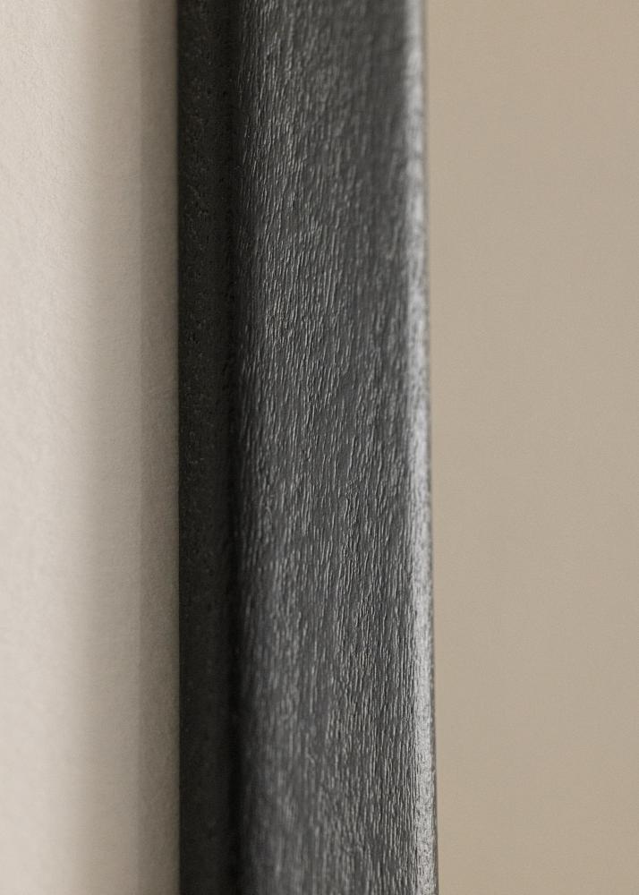 Cornice Kaspar Vetro acrilico Nero 25x70 cm