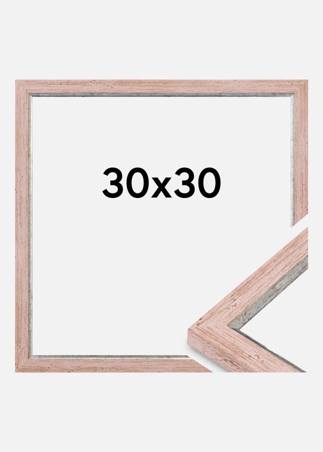 Cornice Whitby Vetro acrilico Rosso 30x30 cm