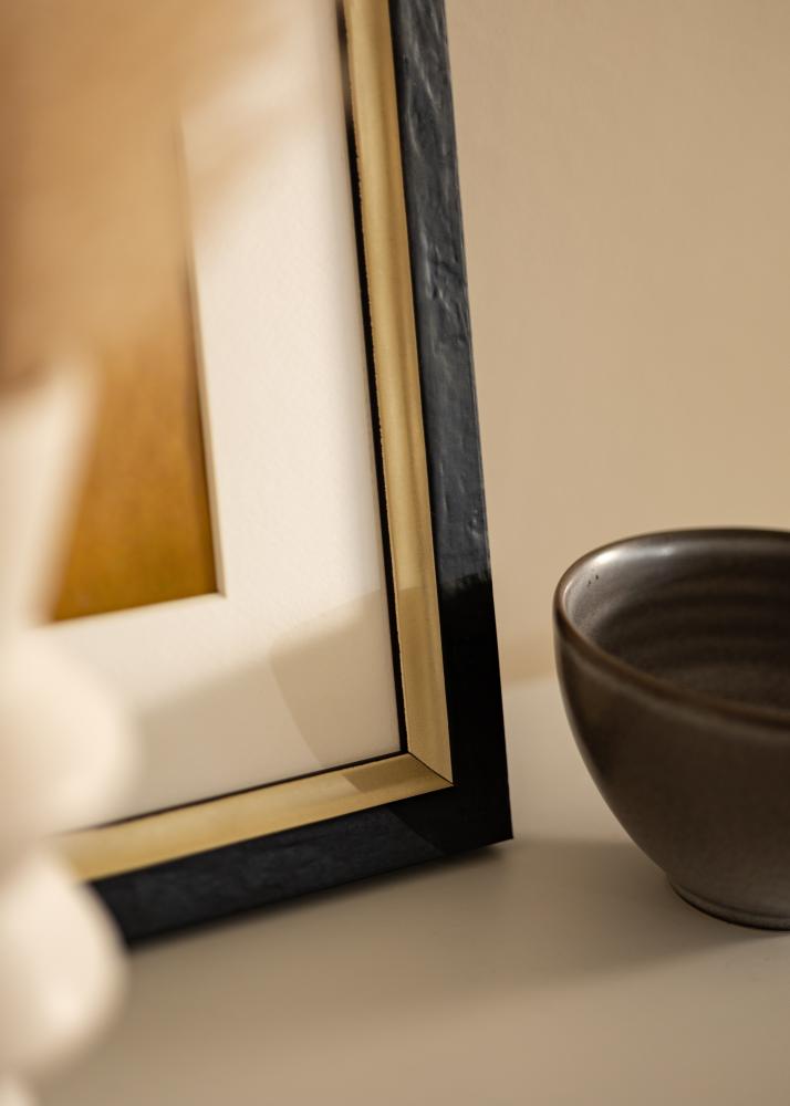 Cornice Leonie Nero - Dimensioni personalizzabili