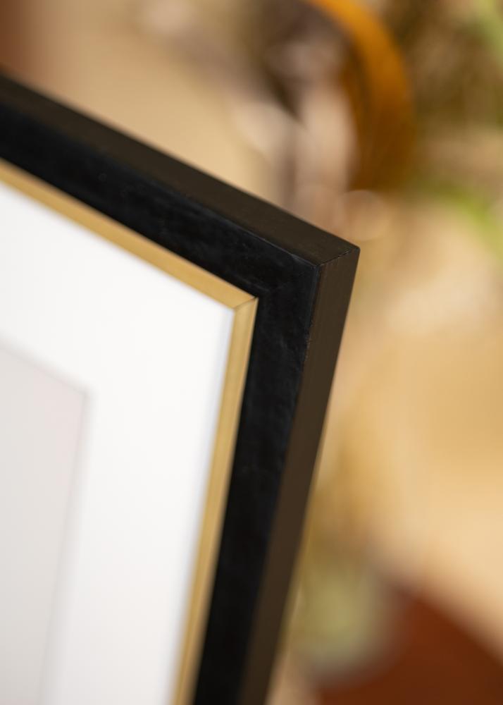 Cornice Leonie Nero - Dimensioni personalizzabili
