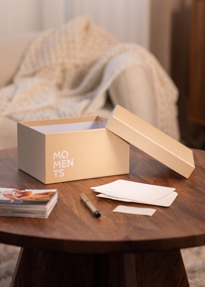 KAILA MOMENTS Scatola per Foto (700 immagini in 10x15 cm) - Crema