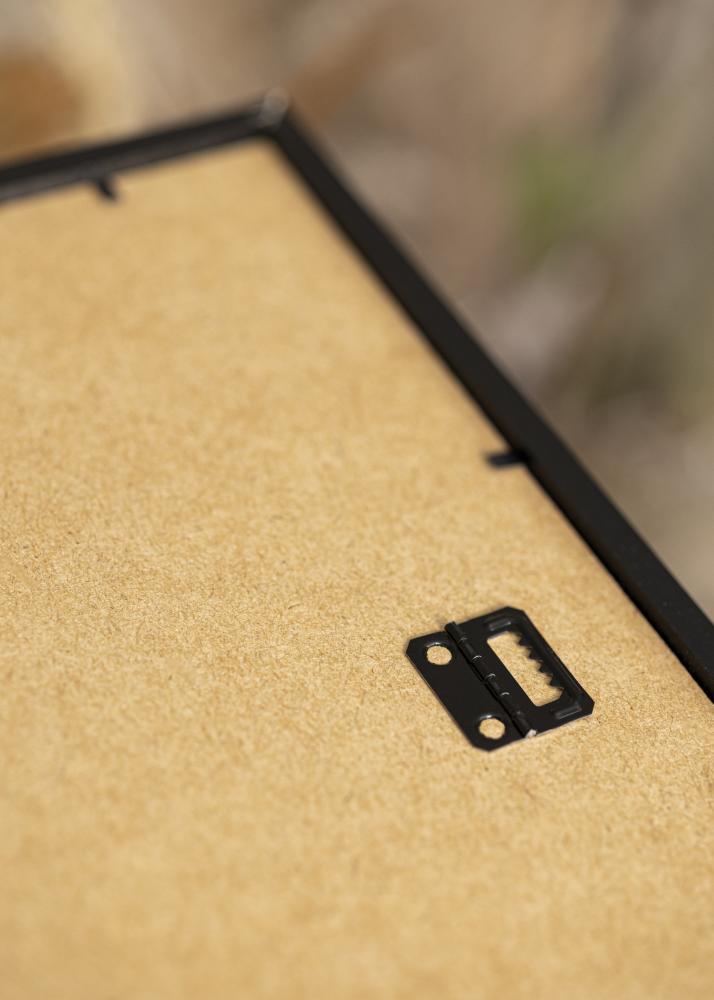 Cornice Kaspar Vetro acrilico Nero 25x70 cm