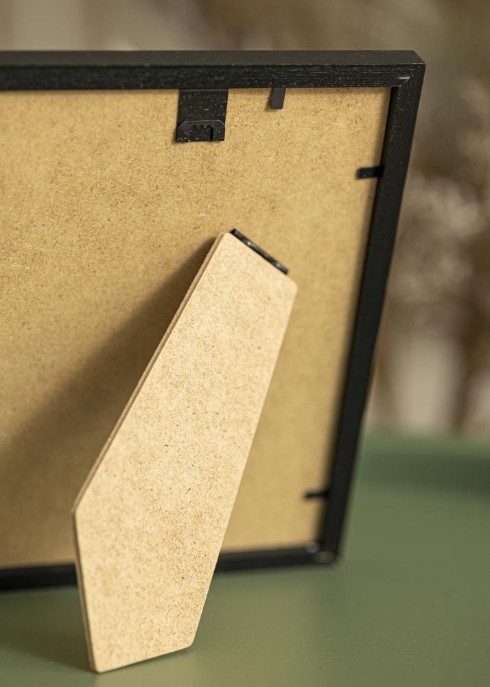 Cornice Kaspar Nero 15x20 cm - Passe-partout Bianco 11x15 cm