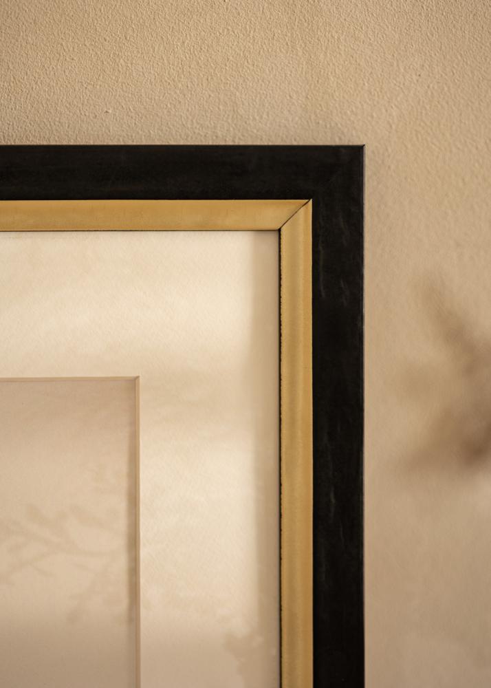 Cornice Leonie Nero - Dimensioni personalizzabili