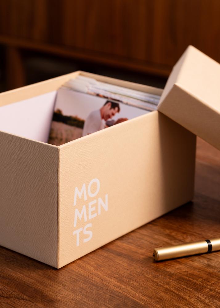 KAILA MOMENTS Scatola per Foto (700 immagini in 10x15 cm) - Crema