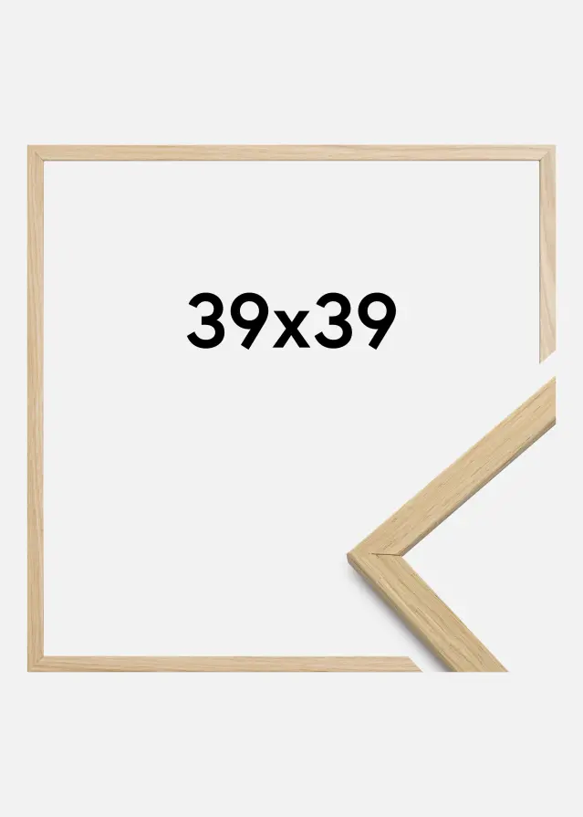 Cornice Edsbyn Vetro acrilico Rovere 39x39 cm