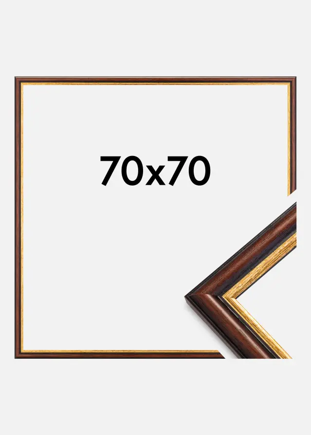 Cornice Siljan Marrone 70x70 cm