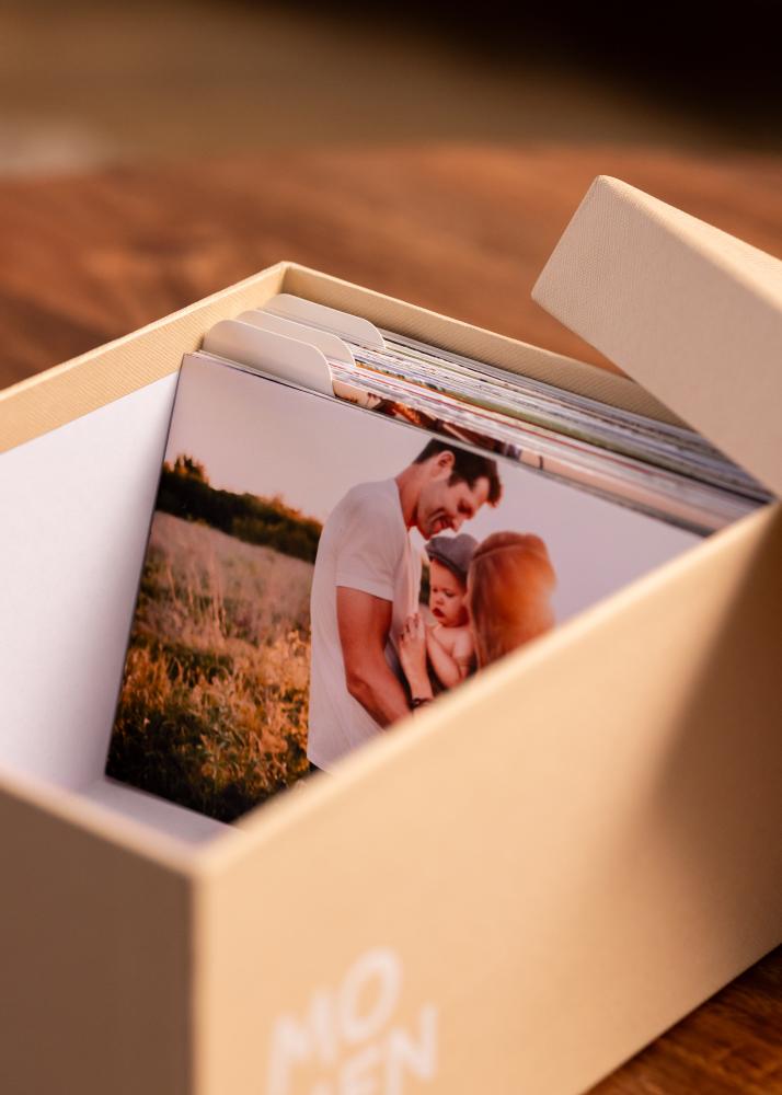 KAILA MOMENTS Scatola per Foto (700 immagini in 10x15 cm) - Crema