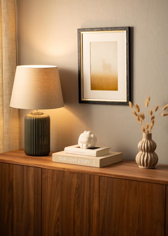 Cornice Leonie Nero - Dimensioni personalizzabili