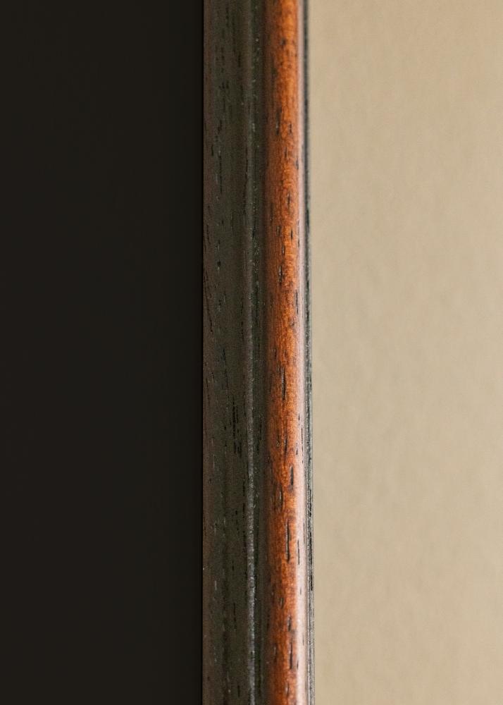 Cornice Horndal Noce 24x30 cm - Passe-partout Nero 18x24 cm