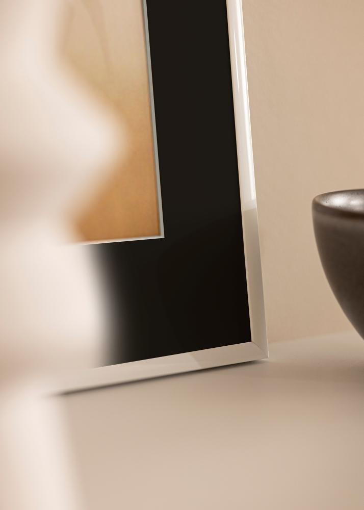 Cornice New Lifestyle Bianco 30x40 cm - Passe-partout Nero 18x27 cm