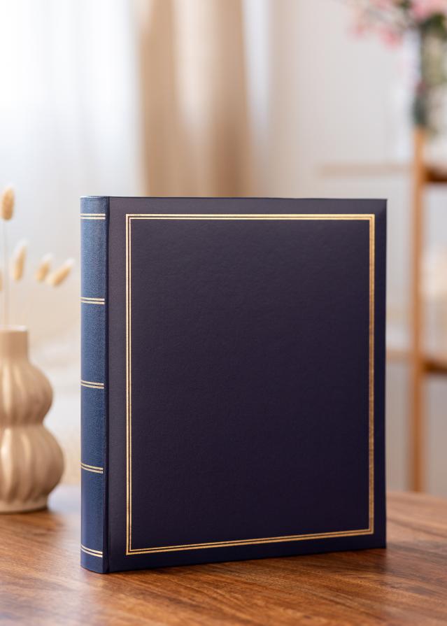 Classico Album Blu - 30x33 cm (100 Pagine bianche / 50 fogli)