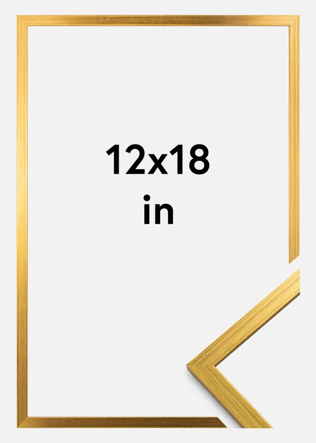 Cornice Edsbyn Oro 12x18 inches (30,48x45,72 cm)