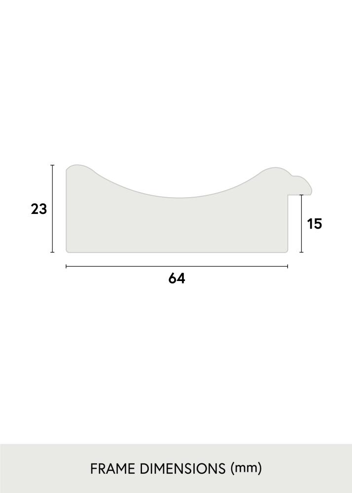 Cornice Saltsjöbaden Oro antico - Dimensioni personalizzabili