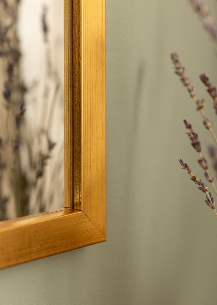 Specchio Gold Wood 73x103 cm