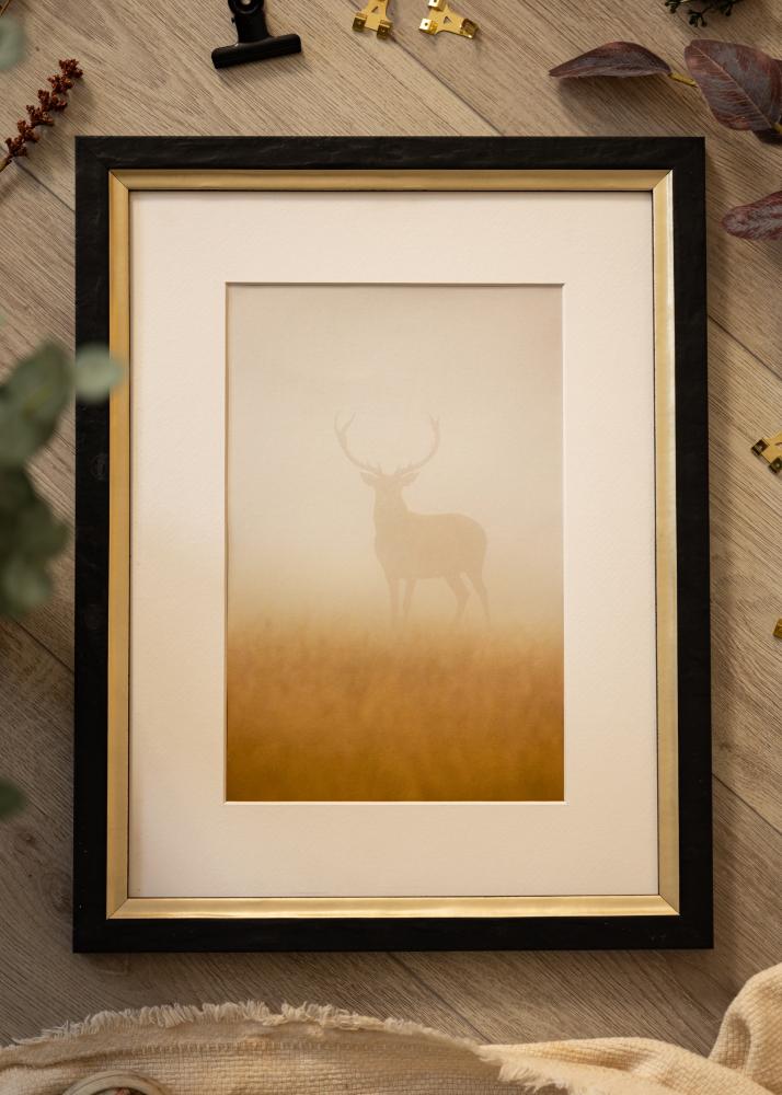 Cornice Leonie Nero - Dimensioni personalizzabili