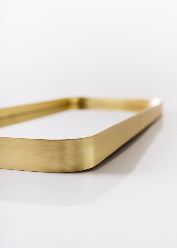 Specchio Square Ottone 31x76 cm