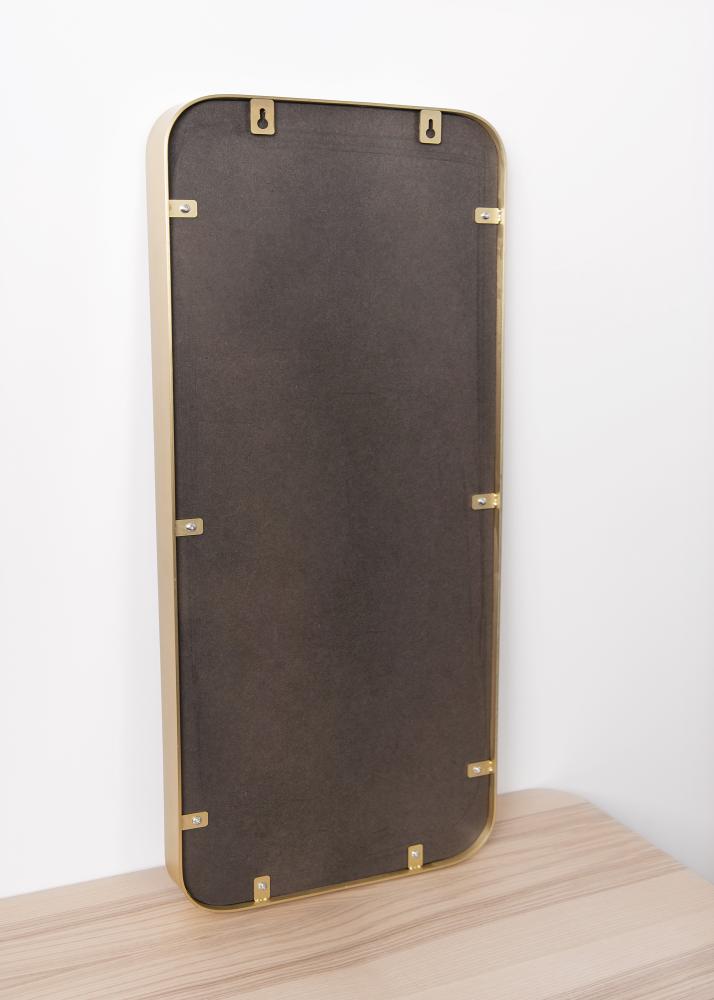 Specchio Square Ottone 31x76 cm