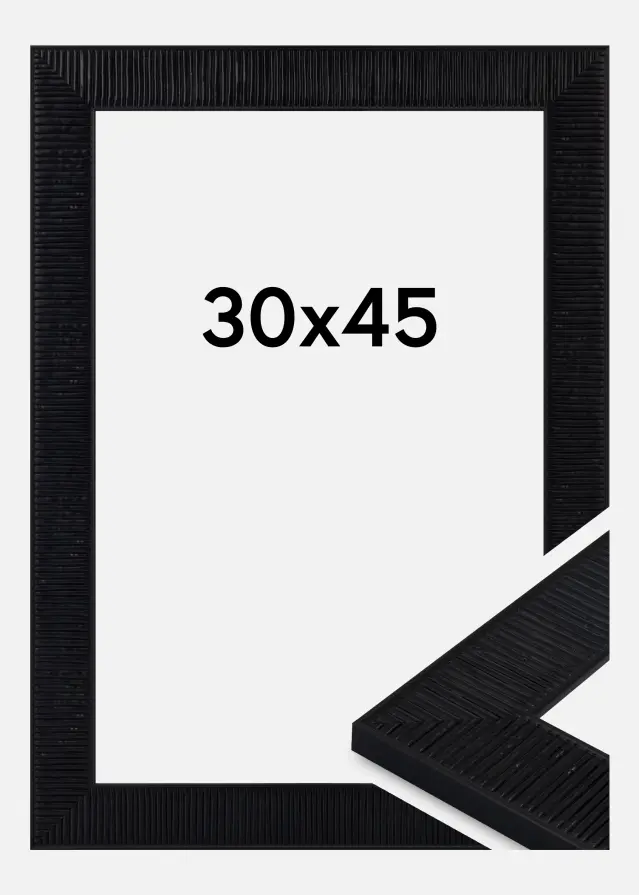 Cornice Lund Vetro acrilico Nero 30x45 cm