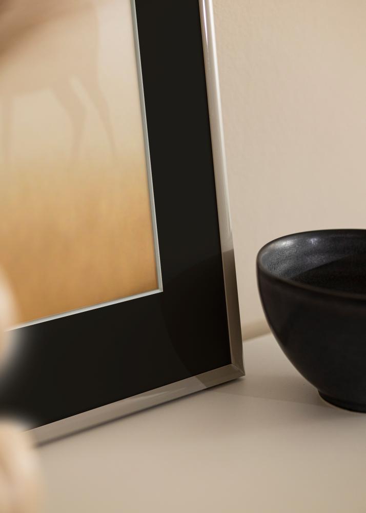 Cornice New Lifestyle Earth Grey 30x40 cm - Passe-partout Nero 18x27 cm