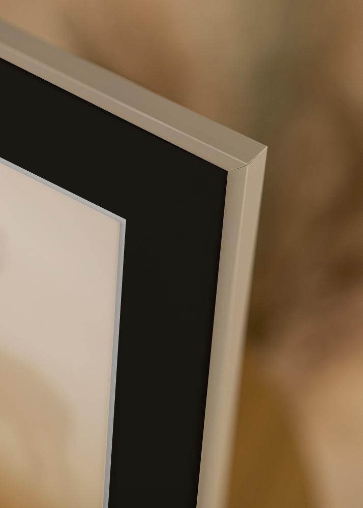 Cornice New Lifestyle Earth Grey 30x40 cm - Passe-partout Nero 18x27 cm