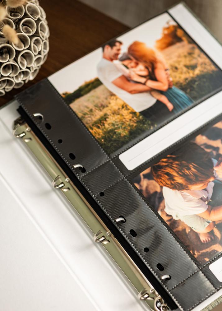 Ultimate Fogli portafoto 13x18 cm orizzontale - 10-pezzi Nero