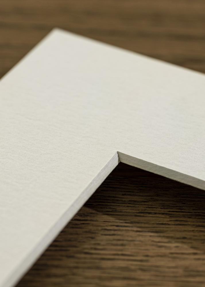 Passe-partout Bianco (Bordo interno bianco) Collage 6 Immagini 50x50 cm