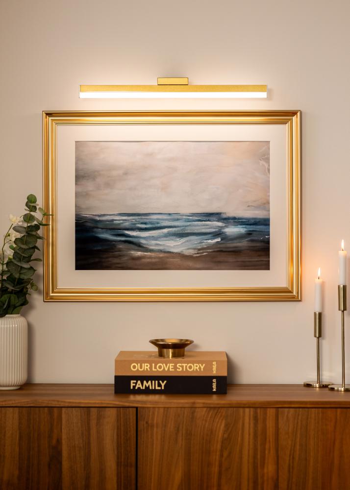 KAILA Glimmer Lampada a Batteria per Quadri 55 cm - Oro