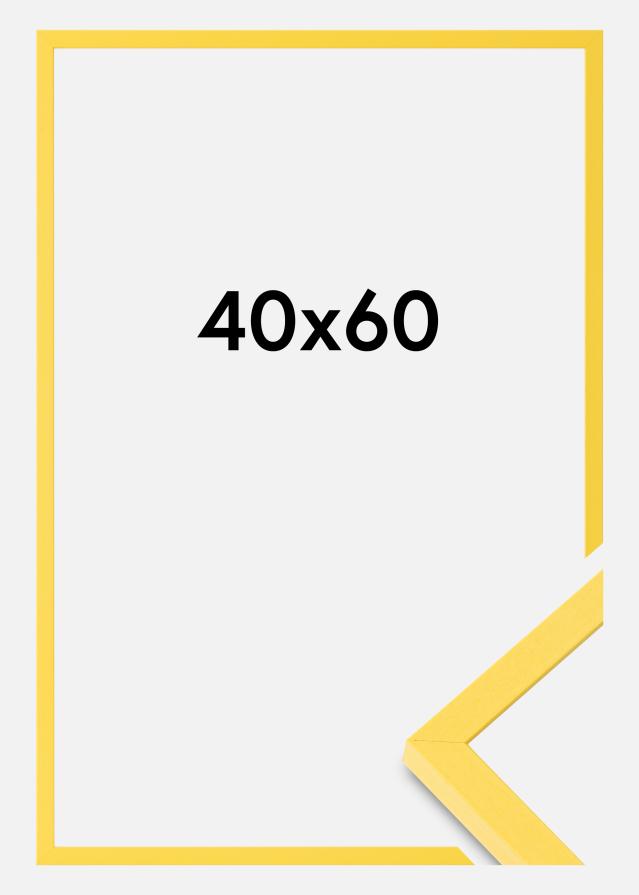 Colorful Vetro acrilico Giallo 40x60 cm