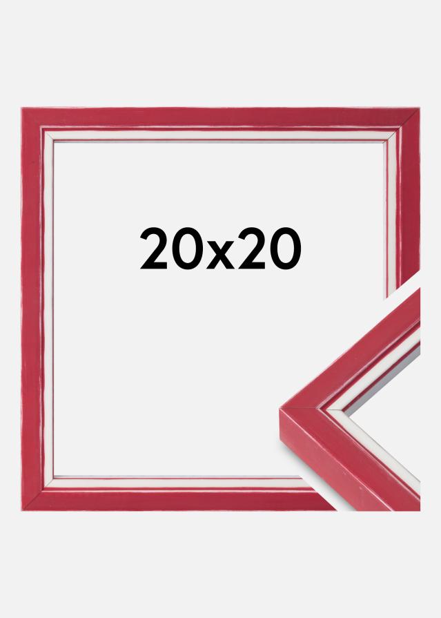 Cornice Diana Acrilico Rosso 20x20 cm