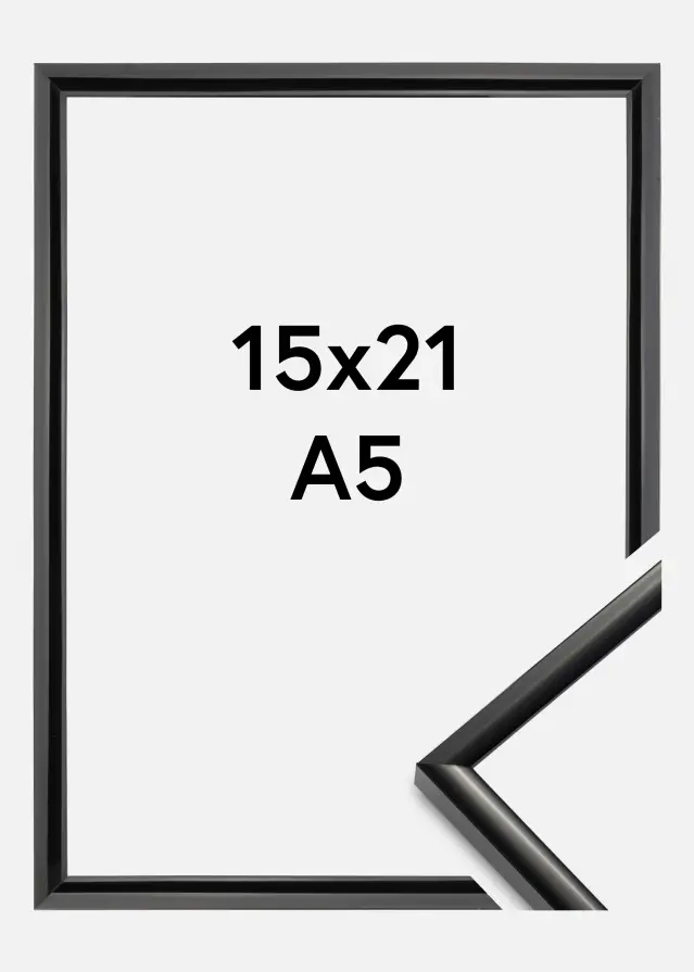 Cornice New Lifestyle Nero 15x21 cm (A5)