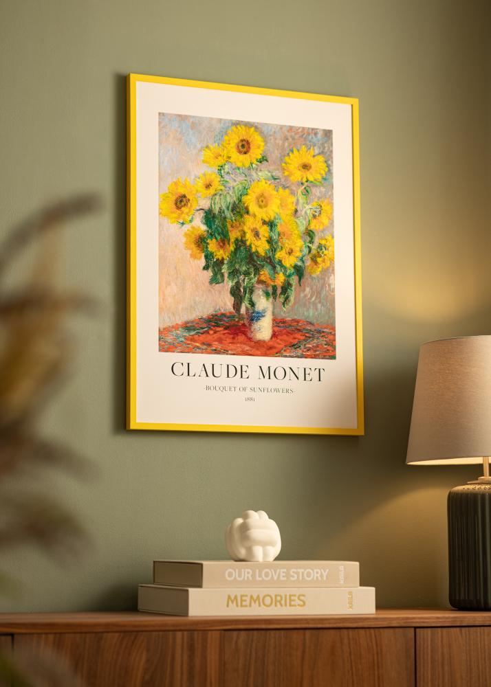 Colorful Vetro acrilico Giallo 60x80 cm