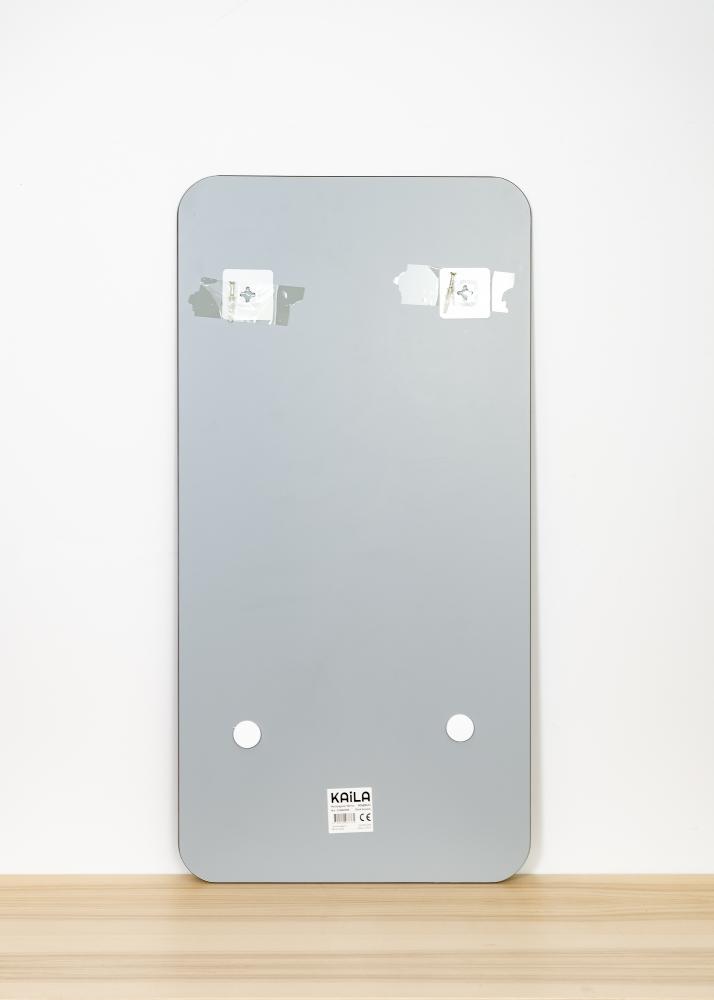 KAILA Specchio Rettangolo Oro Rosa 40x80 cm