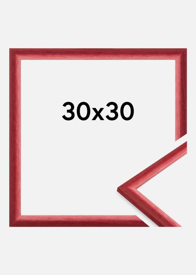 Cornice Cornwall Vetro acrilico Rosso scuro 30x30 cm