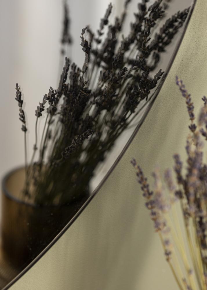 Specchio House Doctor Walls Grigio 80 cm Ø