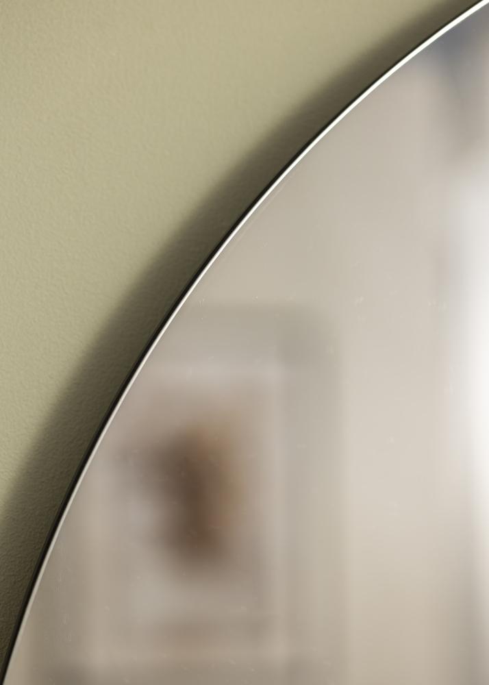 Specchio House Doctor Walls Grigio 80 cm Ø